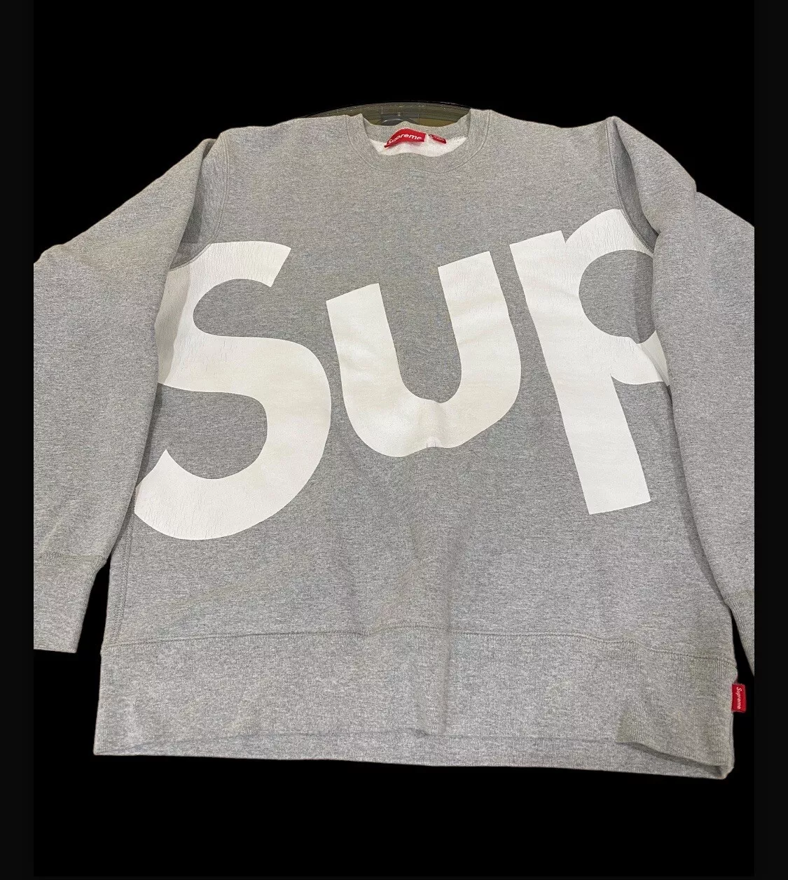 RARE Ss13 Supreme SUP Crewneck taille L 