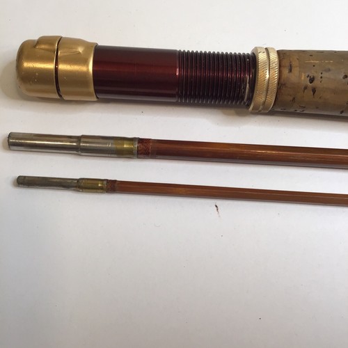 Sewell N. Dunton & Son Anglers’ Choice #104 Antique Bamboo Fly Rod. 8’ 6” - Picture 10 of 24