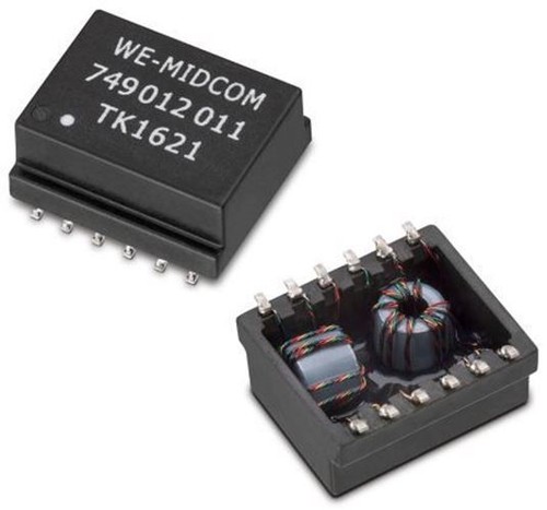 1 x Surface Mount Lan Ethernet Transformer, 12.7 x 9.52mm, - Picture 1 of 2