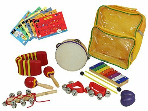 D'Luca Schlagzeugpaket, Glockenspiel, Trommel, Maracas, Handgelenkglocken & Jingle - Bild 1 von 1