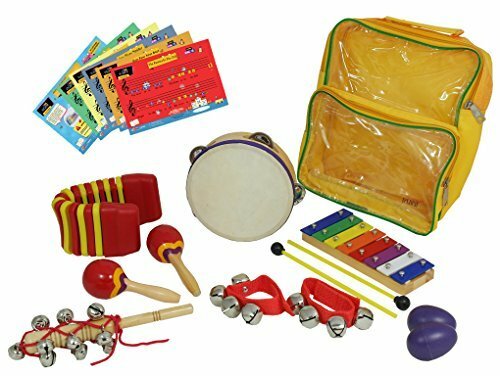 D'Luca Percussion Pack, Glockenspiel, Tambourine, Maracas, Wrist Bells & Jingle - Picture 1 of 1