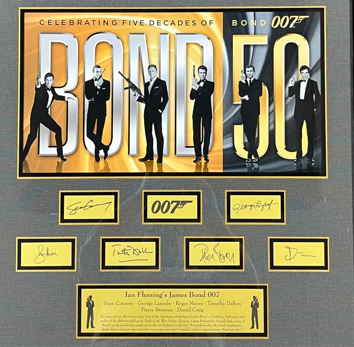 007 ジェームズボンド　50th Anniversary PhotoBook 007 ジェームズボンド 50th Anniversary PhotoBook James Bond