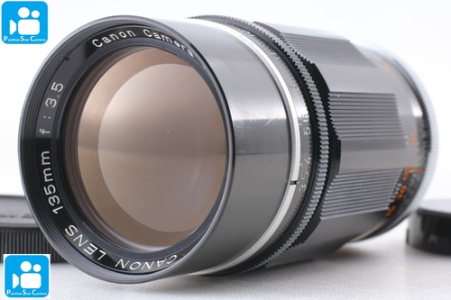 🎦VIDEO👀✨MINT✨ Canon 135mm f3.5 Lens LTM L39 Leica screw Mount From JAPAN - Picture 1 of 9