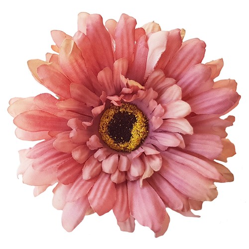 Broche para cabello de girasol grande de 10 cm. Corsé boho de verano, festival, boda - Imagen 7 de 15