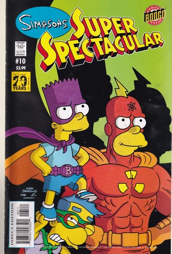 SIMPSONS SUPER ESPECTACULAR 10 - EE. UU. BONGO COMICS