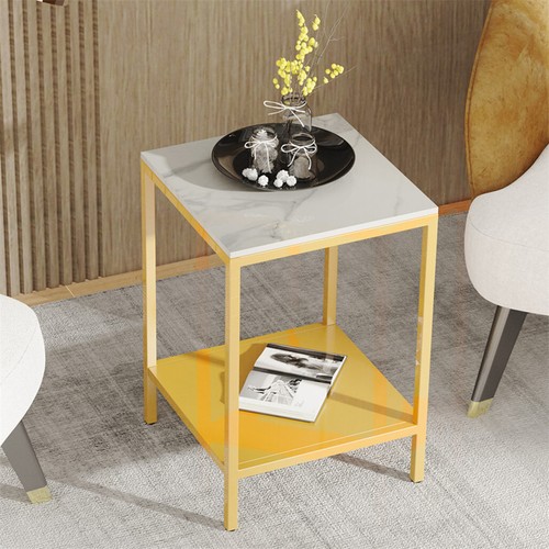 Coffee Table Marble Side Tables Bedside Tables Storage MDF End Table Furniture - Picture 205 of 230