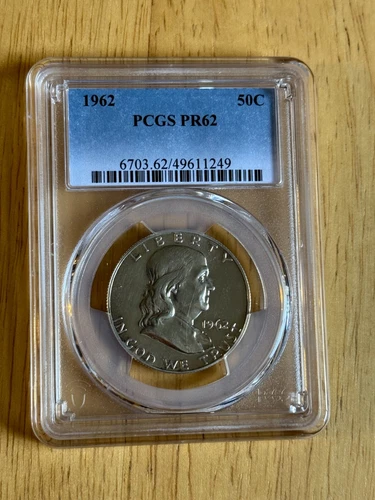 1962 FRANKLIN HALF PROOF 62!