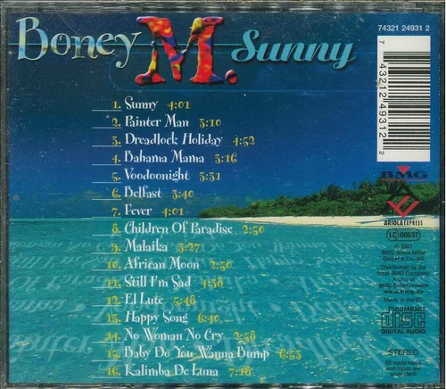 BONEY M. "Sunny" Best Of CD-Album - Picture 2 of 2