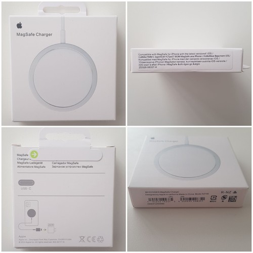 ORIGINAL APPLE CHARGEUR APPLE MAGSAFE 15W USB C iPhone 11/12/13/14/15/16 NEUF - 第 1/5 張圖片