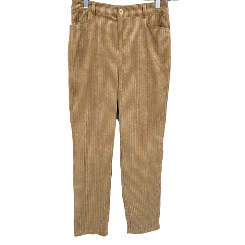 Regular Corduroy Straight Leg Pants 