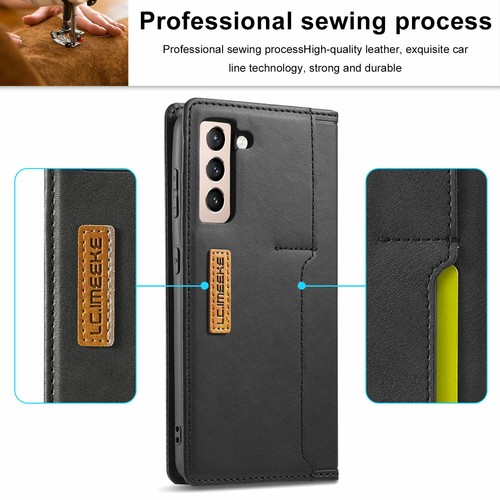 Flip Magnetic Credit Card Pocket Leather Stand Case Cover Samsung Galaxy Phone - Zdjęcie 17 z 30
