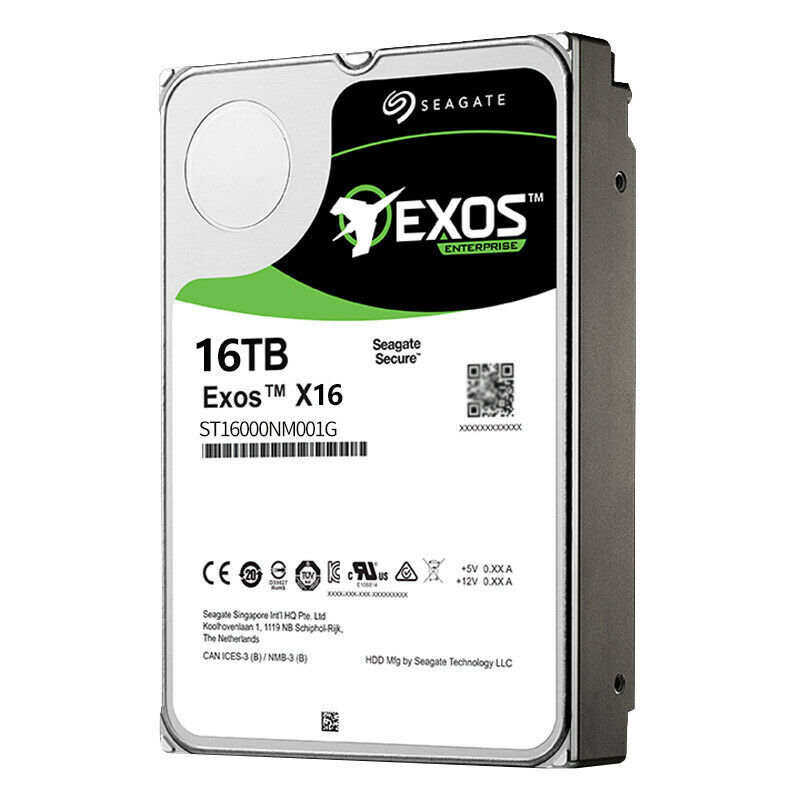 店舗良い Seagate 16TB HDD Exos X16 7200 RPM 512e 4Kn SATA 6Gb s