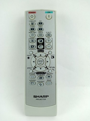 Mando a distancia para proyector Sharp RRMCGA662WJSA - Imagen 1 de 4