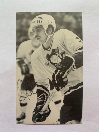 1974-75 Pittsburgh Penguins Postcard - Ron Stackhouse - Picture 1 of 2