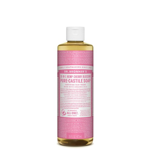 NEW Dr. Bronner's Hemp Pure-Castile Soap Liquid 473ml 18-in-1 All Scent Bronners - Picture 6 of 14