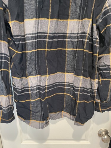 Gap Standard Fit Plaid Multicolor Long Sleeve Flannel Button Up Shirt Men's XXL - Picture 10 of 13