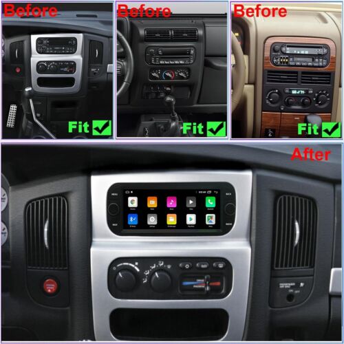 6,8" Android 14 Autoradio GPS Wifi für Chrysler Jeep Dodge 1998-2010 mit Carplay - Bild 4 von 24