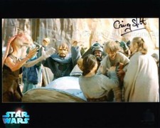 CRAIG STRATTON as a Nikto - Star Wars: Phantom Menace GENUINE AUTOGRAPH CRAIG STRATTON as a Nikto - Star Wars: Phantom Menace GENUINE AUTOGRAPH