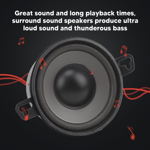 2 Pcs Car 3.5in Loud Audio Speakers High Density Stereo Sound for Doors - Imagen 2 de 19