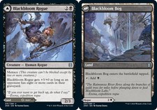 4x Blackbloom Rogue // Blackbloom Bog MTG Zendikar Rising NM Magic Regular