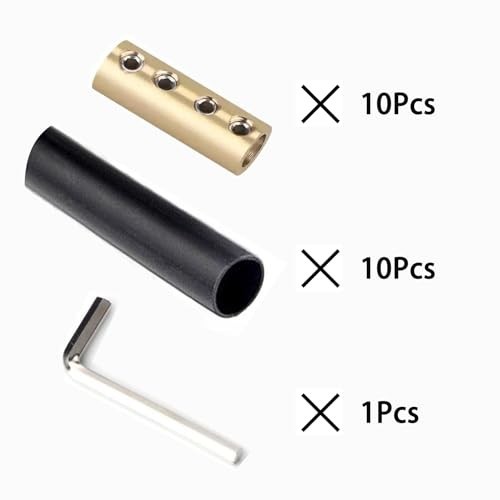 Electrical Connection Kit 10pcs Round Copper Terminals for DIY Projects - Afbeelding 5 van 26