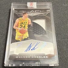 Panini Black Copper Rookie Auto Memorabilia Walker Kessler #RMA-WKK /15 Jazz