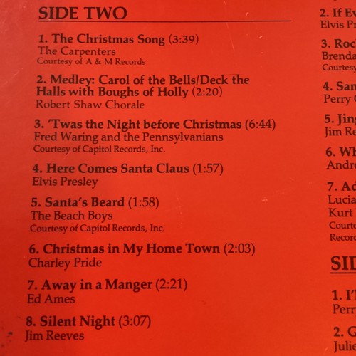 Vintage The Time-Life Treasury of Christmas Box Set 3 Vinyl Alben LPs 1986 - Bild 5 von 13