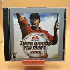 Tiger Woods PGA TOUR 2002 Golf PC CD-ROM Windows XP SEALED