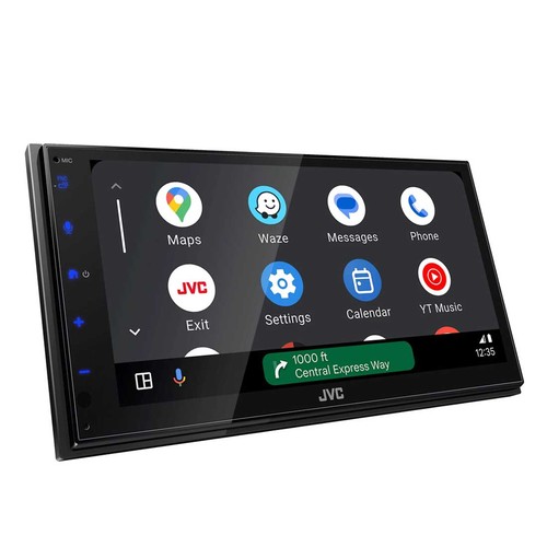 JVC KW-M690BW 6.8" Digital Multimedia Receiver w/ Apple CarPlay & Android Auto - Picture 3 of 3