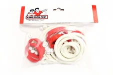Gottlieb Spirit Pinball Machine Replacement Repair Rubber Ring Kit White