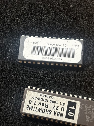 MIDWAY arcade NBA SHOWTIME / NBA JAM EPROMS originale - Foto 2 di 2