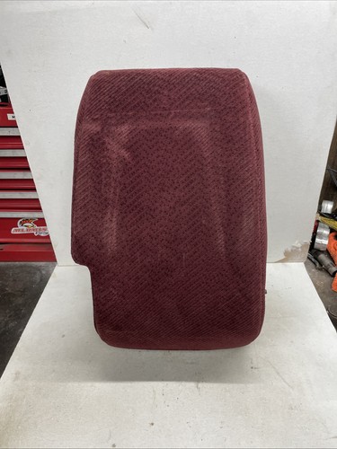Silverado Sierra C/K 1995-1998 tela granate consola central asiento de salto reposabrazos OEM - Imagen 23 de 24
