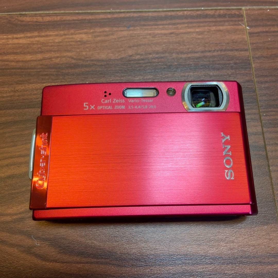 SONY Cyber-shot DSC-T300 デジカメ ほぼ新品 4066 Sony Cyber-shot DSC-T300 10.1MP Digital Camera - Red for