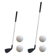 Golf Chipper Metallschaft mit 2 Golfbällen Golf Wedge für Anfänger Erwachsene