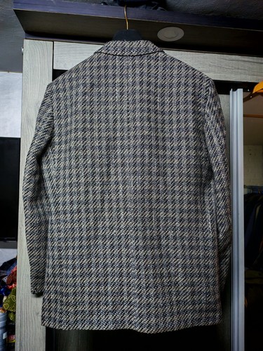 Vintage handtailored bespoke classic all worsted Rare plaid jacket blazer 44R - Picture 8 of 10