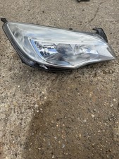 VAUXHALL ASTRA J MK6 09-15 RIGHT DRIVERS SIDE O/S FRONT HEADLIGHT 1LG01001104