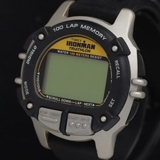 Import duty included  Timex Ironman CR2025 Men's Digital Watch QZ Black Resin 50