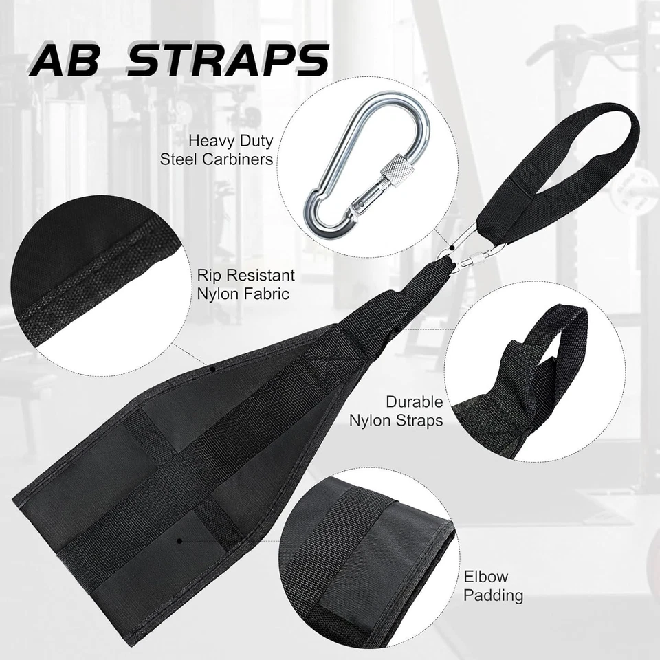 Versatile Ab Straps for Pull-Up Bars – Perfect for Home & Gym Workouts - Image 4 of 4