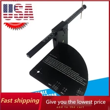 Vinyl LP Turntable Alignment Protractor for Phono Cartridge Stylus Tonearm