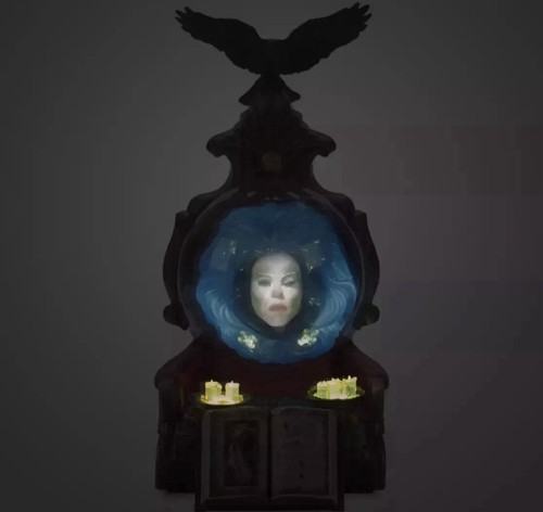 Disney Parks D23 Haunted Mansion Madame Leota Parlante Illuminazione Figurina Nuova con scatola! - Foto 6 di 8