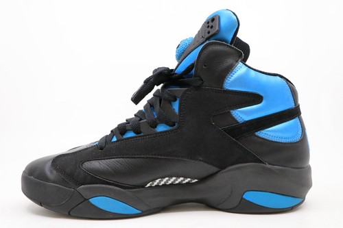 Talla 11.5 - Reebok Shaq Attaq 2013 Negro Azul - Imagen 3 de 8