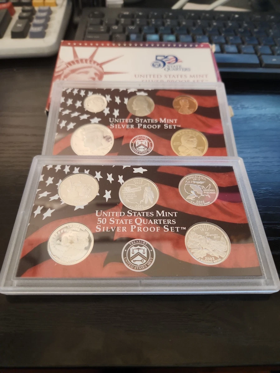 U.S. Mint 2002 US Coin Proof Sets for sale | eBay