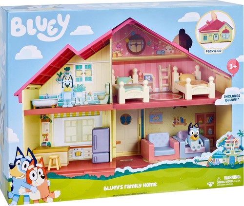 Bluey's Family Home Juego Casa de Juegos Niños Divertido Juego Juguete Set de Regalo - NUEVO - Imagen 1 de 8