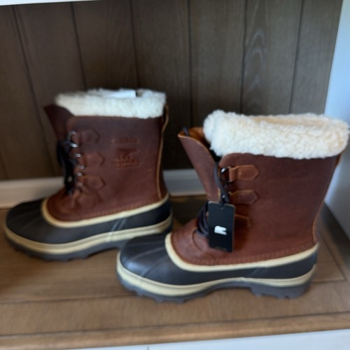 SOREL Men's Caribou WL Winter Boot. WOOL inner boot. Size 10.5 NWT Rated to -40F - Picture 15 of 17