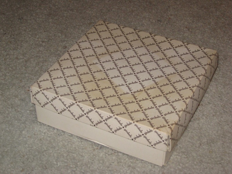 Vintage Gimbels Department Store Two Piece Box