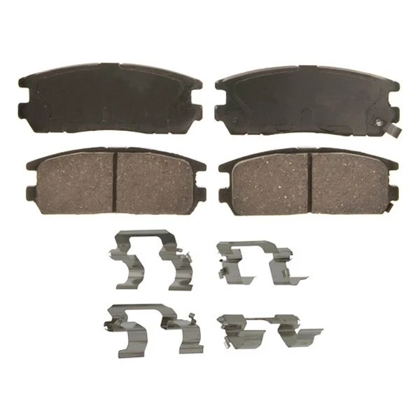 For Isuzu Rodeo 1994-2004 Wagner ZD580 QuickStop Ceramic Rear Disc Brake Pads - Image 2 of 3