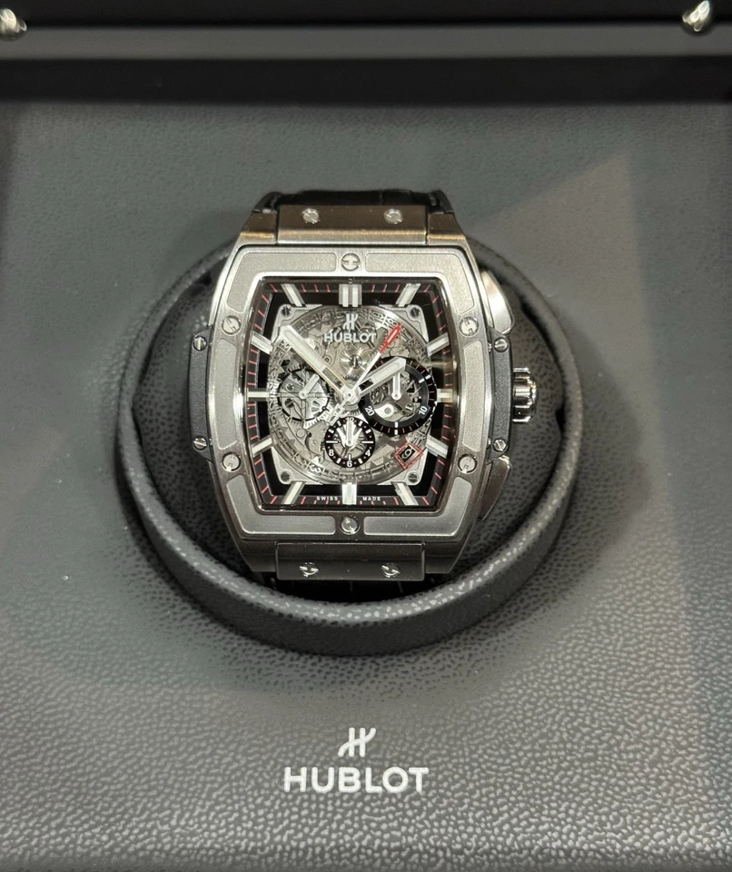 Hublot Spirit Of Big Bang Titanium 45 mm Black Dial $24K MSRP 601.NX.0173.LR - Image 2 of 4