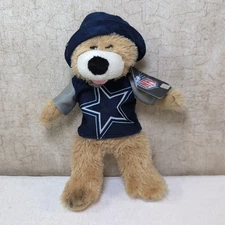 Good Stuff NFL Dallas Cowboys Football Plush Teddy Bear Stuffed Animal Tag