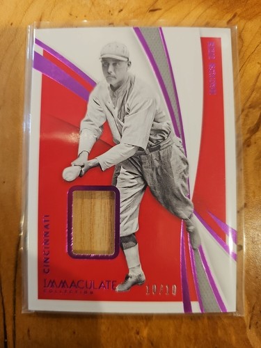 2021 Panini Immaculate Collection Edd Roush #11 Pink /10 (MEM) - Picture 1 of 2