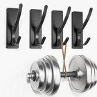 Self Adhesive Coat Hooks for Hanging: Heavy Duty Stainless Wall Hook for Towel, 